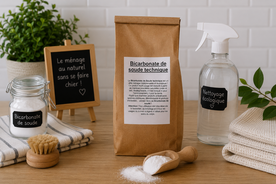 Bicarbonate de soude technique : plus de 40 utilisations pour nettoyer toute la maison naturellement (sans se faire chier)