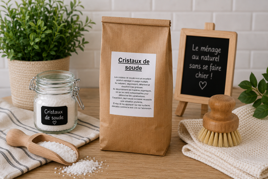 Cristaux de soude : plus de 40 utilisations pour nettoyer naturellement toute la maison