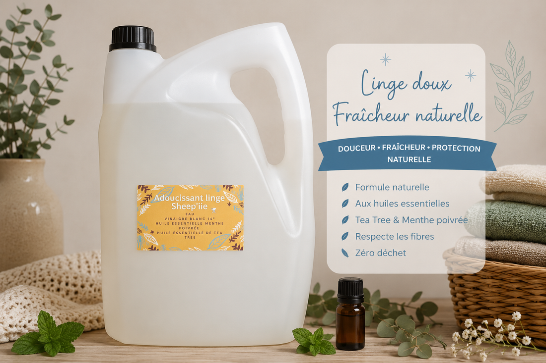 Adoucissant naturel : le guide complet pour un linge doux sans produits chimiques