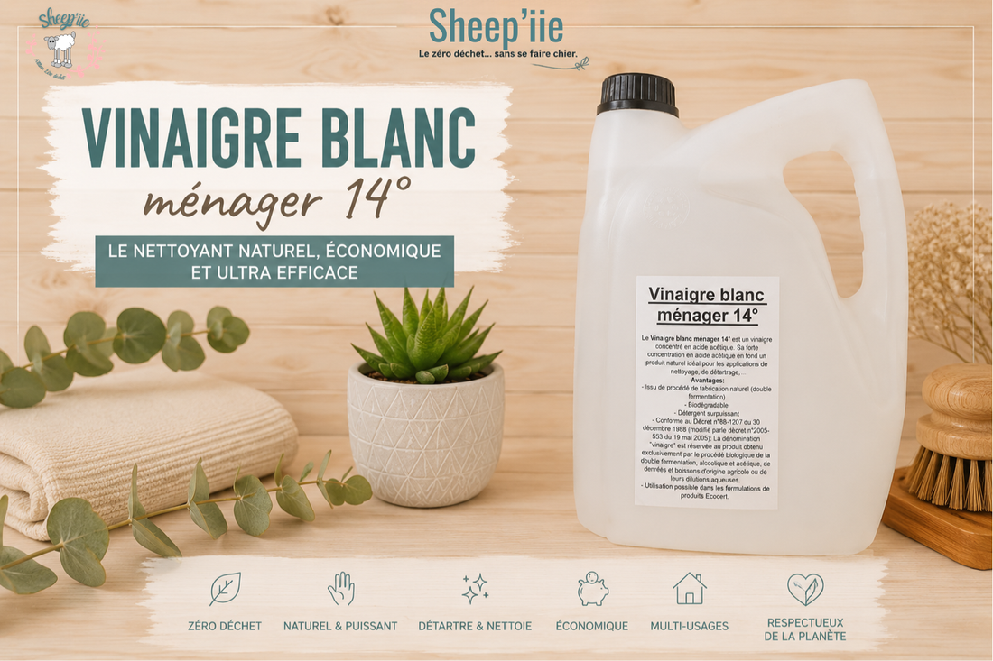 25 utilisations du vinaigre blanc 14° : le guide complet du ménage naturel (sans se faire chier)