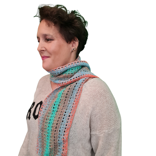 Écharpe au crochet