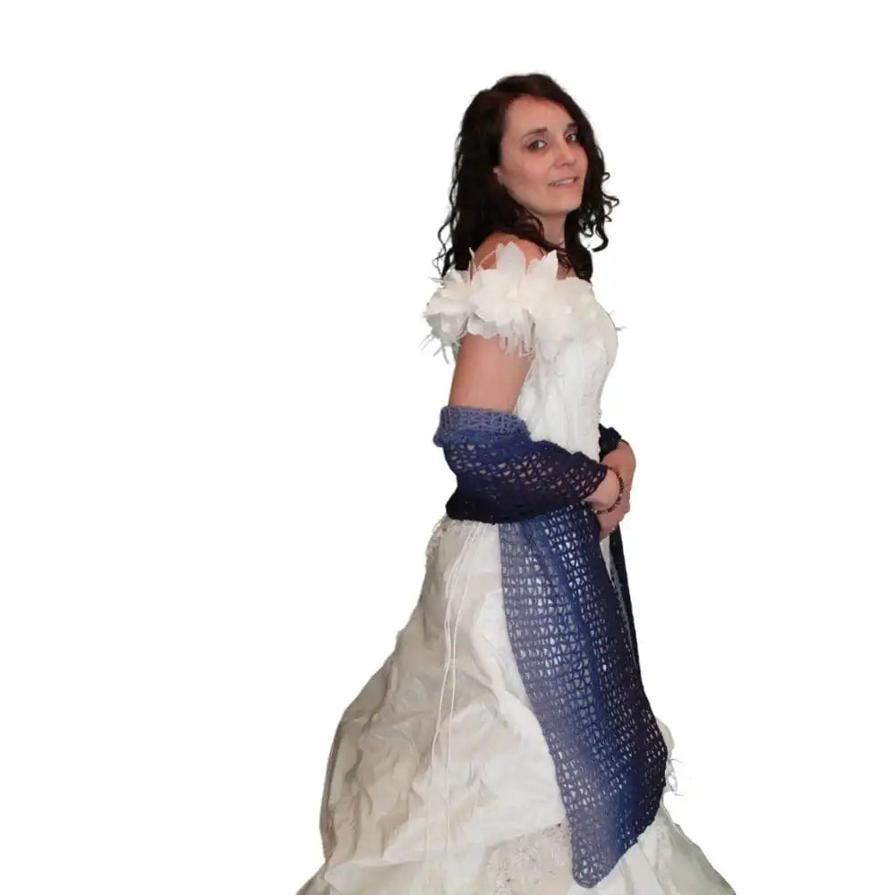 Étole au crochet