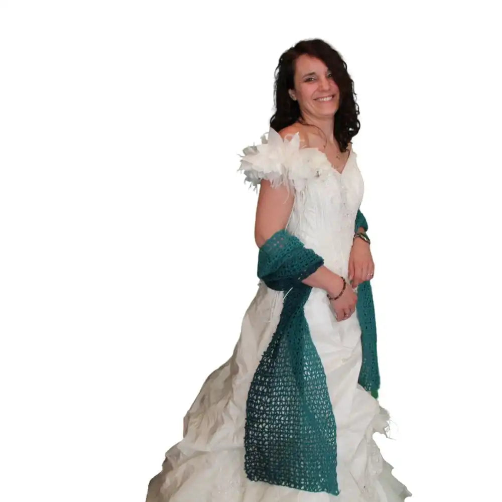 Étole au crochet