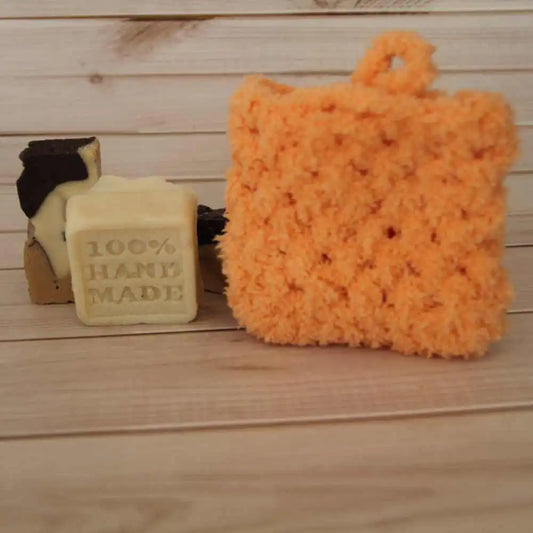 Pochette à savon au crochet